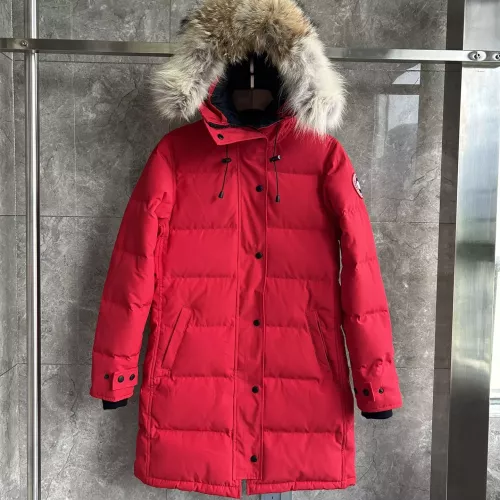 Canada Goose Down Feather Coat Long Sleeved For Women #1374631