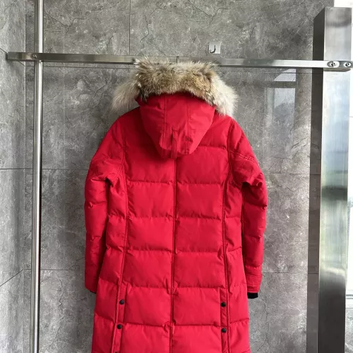 Cheap Canada Goose Down Feather Coat Long Sleeved For Women #1374631 Replica Wholesale [$160.00 USD] [ITEM#1374631] on Replica Canada Goose Down Feather Coat