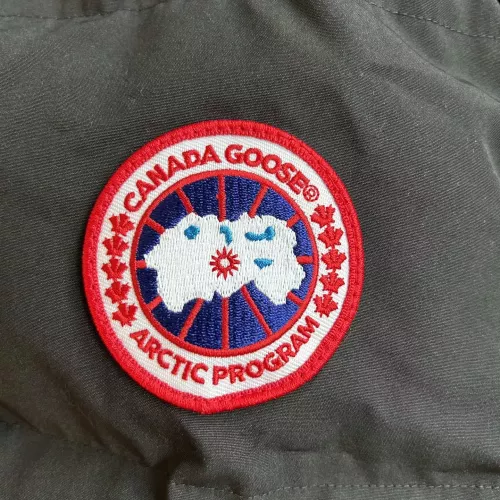 Cheap Canada Goose Down Feather Coat Long Sleeved For Women #1374634 Replica Wholesale [$160.00 USD] [ITEM#1374634] on Replica Canada Goose Down Feather Coat