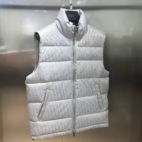 Cheap Christian Dior Down Feather Coat Sleeveless For Unisex #1374653 Replica Wholesale [$105.00 USD] [ITEM#1374653] on Replica Christian Dior Down Feather Coat