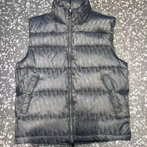 Cheap Christian Dior Down Feather Coat Sleeveless For Unisex #1374654 Replica Wholesale [$105.00 USD] [ITEM#1374654] on Replica Christian Dior Down Feather Coat