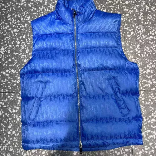 Cheap Christian Dior Down Feather Coat Sleeveless For Unisex #1374655 Replica Wholesale [$105.00 USD] [ITEM#1374655] on Replica Christian Dior Down Feather Coat