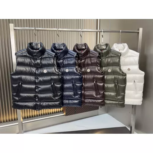Cheap Moncler Down Feather Coat Sleeveless For Men #1374692 Replica Wholesale [$160.00 USD] [ITEM#1374692] on Replica Moncler Down Feather Coat