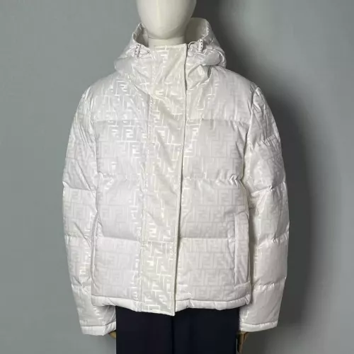 Cheap Fendi Down Feather Coat Long Sleeved For Unisex #1374702 Replica Wholesale [$170.00 USD] [ITEM#1374702] on Replica Fendi Down Feather Coat