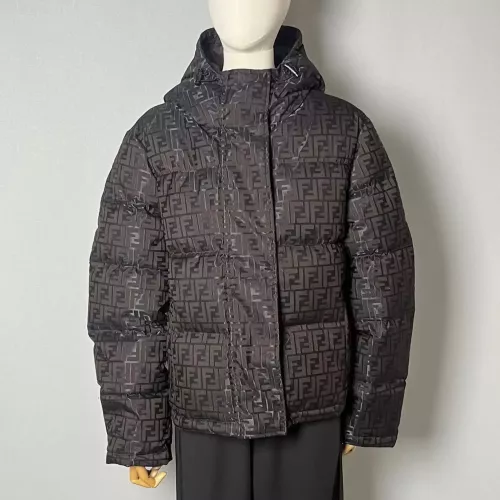Cheap Fendi Down Feather Coat Long Sleeved For Unisex #1374704 Replica Wholesale [$170.00 USD] [ITEM#1374704] on Replica Fendi Down Feather Coat