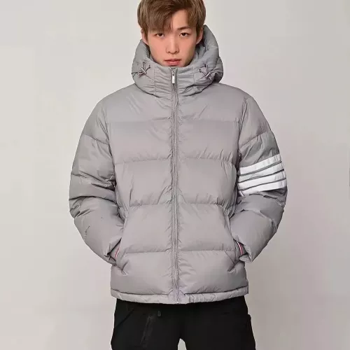 Cheap Thom Browne Down Feather Coat Long Sleeved For Unisex #1374706 Replica Wholesale [$170.00 USD] [ITEM#1374706] on Replica Thom Browne Down Feather Coat