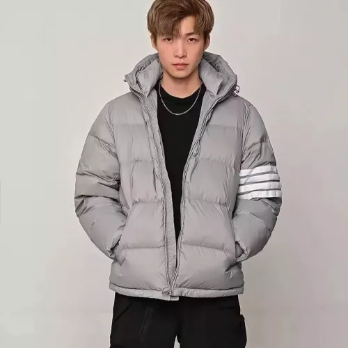 Cheap Thom Browne Down Feather Coat Long Sleeved For Unisex #1374706 Replica Wholesale [$170.00 USD] [ITEM#1374706] on Replica Thom Browne Down Feather Coat