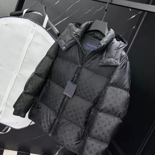 Cheap Louis Vuitton LV Down Feather Coat Long Sleeved For Men #1374708 Replica Wholesale [$205.00 USD] [ITEM#1374708] on Replica Louis Vuitton LV Down Feather Coat