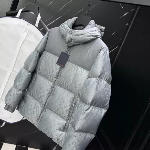 Cheap Louis Vuitton LV Down Feather Coat Long Sleeved For Men #1374709 Replica Wholesale [$205.00 USD] [ITEM#1374709] on Replica Louis Vuitton LV Down Feather Coat