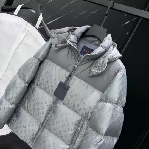 Cheap Louis Vuitton LV Down Feather Coat Long Sleeved For Men #1374709 Replica Wholesale [$205.00 USD] [ITEM#1374709] on Replica Louis Vuitton LV Down Feather Coat