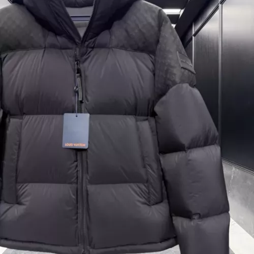 Cheap Louis Vuitton LV Down Feather Coat Long Sleeved For Men #1374714 Replica Wholesale [$225.00 USD] [ITEM#1374714] on Replica Louis Vuitton LV Down Feather Coat