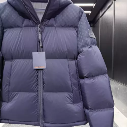 Cheap Louis Vuitton LV Down Feather Coat Long Sleeved For Men #1374715 Replica Wholesale [$225.00 USD] [ITEM#1374715] on Replica Louis Vuitton LV Down Feather Coat