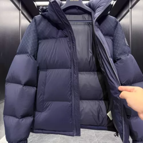 Cheap Louis Vuitton LV Down Feather Coat Long Sleeved For Men #1374715 Replica Wholesale [$225.00 USD] [ITEM#1374715] on Replica Louis Vuitton LV Down Feather Coat