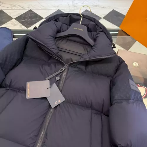 Cheap Louis Vuitton LV Down Feather Coat Long Sleeved For Men #1374715 Replica Wholesale [$225.00 USD] [ITEM#1374715] on Replica Louis Vuitton LV Down Feather Coat