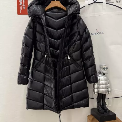 Cheap Moncler Down Feather Coat Long Sleeved For Women #1374725 Replica Wholesale [$202.00 USD] [ITEM#1374725] on Replica Moncler Down Feather Coat