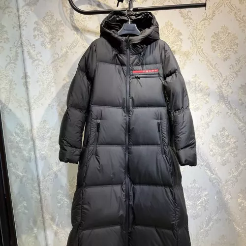 Prada Down Feather Coat Long Sleeved For Women #1374726