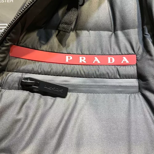 Cheap Prada Down Feather Coat Long Sleeved For Women #1374726 Replica Wholesale [$175.00 USD] [ITEM#1374726] on Replica Prada Down Feather Coat