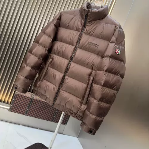 Cheap Gucci Down Feather Coat Long Sleeved For Men #1374731 Replica Wholesale [$182.00 USD] [ITEM#1374731] on Replica Gucci Down Feather Coat