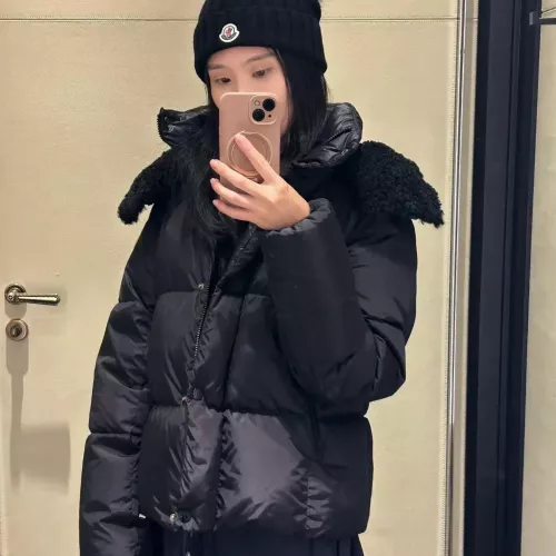 Cheap Moncler Down Feather Coat Long Sleeved For Women #1374741 Replica Wholesale [$192.00 USD] [ITEM#1374741] on Replica Moncler Down Feather Coat