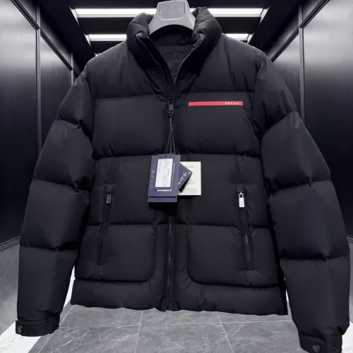 Cheap Prada Down Feather Coat Long Sleeved For Men #1374774 Replica Wholesale [$235.00 USD] [ITEM#1374774] on Replica Prada Down Feather Coat