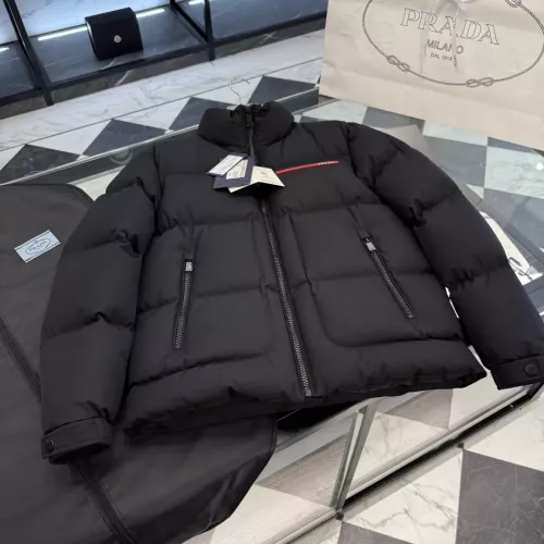 Cheap Prada Down Feather Coat Long Sleeved For Men #1374774 Replica Wholesale [$235.00 USD] [ITEM#1374774] on Replica Prada Down Feather Coat