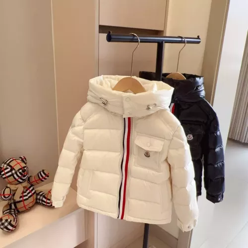 Cheap Moncler Down Feather Coat For Kids Long Sleeved For Kids #1374785 Replica Wholesale [$132.00 USD] [ITEM#1374785] on Replica Moncler Down Feather For Kids