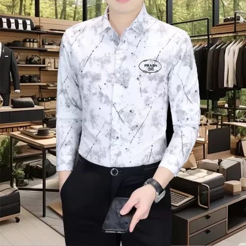 Prada Shirts Long Sleeved For Men #1374897