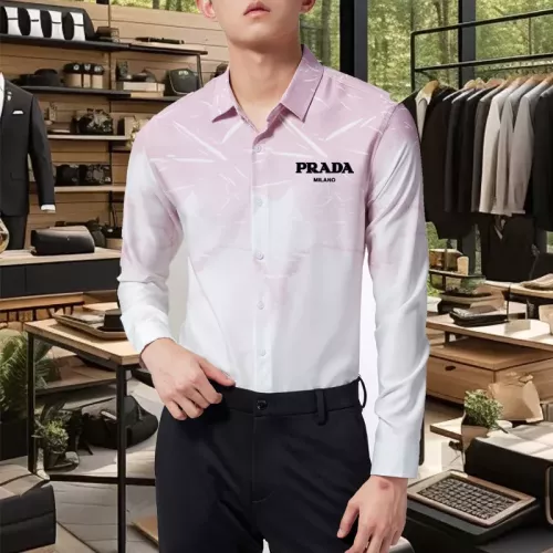Prada Shirts Long Sleeved For Men #1374899
