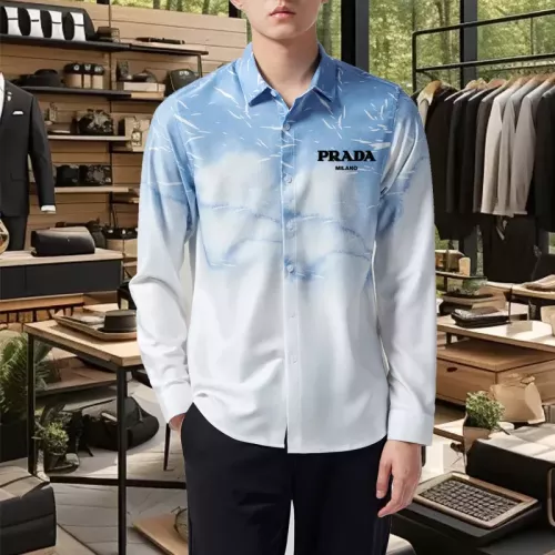 Prada Shirts Long Sleeved For Men #1374900
