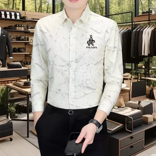 Prada Shirts Long Sleeved For Men #1374902