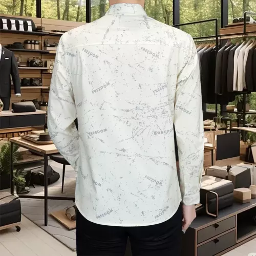 Cheap Prada Shirts Long Sleeved For Men #1374902 Replica Wholesale [$56.00 USD] [ITEM#1374902] on Replica Prada Shirts