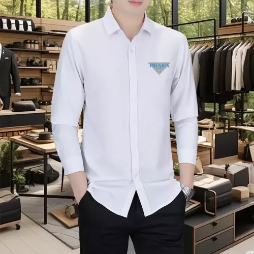 Prada Shirts Long Sleeved For Men #1374904