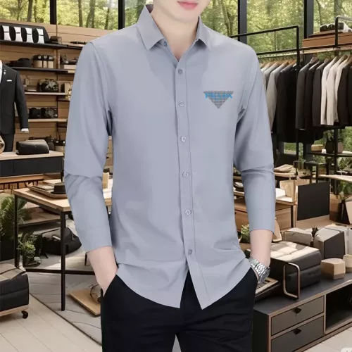 Prada Shirts Long Sleeved For Men #1374905