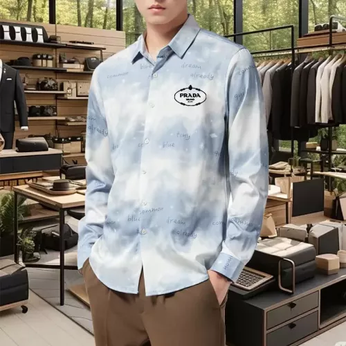 Prada Shirts Long Sleeved For Men #1374909