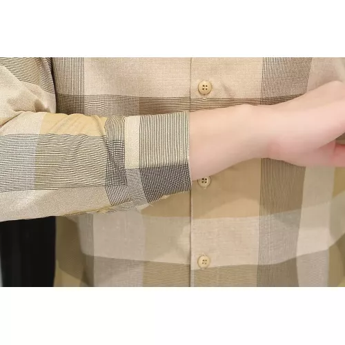 Cheap Burberry Shirts Long Sleeved For Men #1374912 Replica Wholesale [$56.00 USD] [ITEM#1374912] on Replica Burberry Shirts