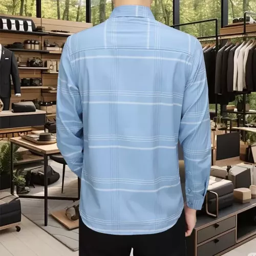 Cheap Burberry Shirts Long Sleeved For Men #1374922 Replica Wholesale [$56.00 USD] [ITEM#1374922] on Replica Burberry Shirts