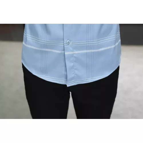 Cheap Burberry Shirts Long Sleeved For Men #1374922 Replica Wholesale [$56.00 USD] [ITEM#1374922] on Replica Burberry Shirts