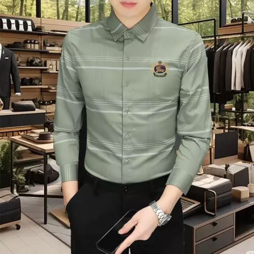 Cheap Burberry Shirts Long Sleeved For Men #1374923 Replica Wholesale [$56.00 USD] [ITEM#1374923] on Replica Burberry Shirts