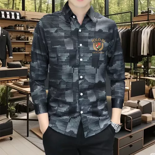 Ralph Lauren Polo Shirts Long Sleeved For Men #1374930