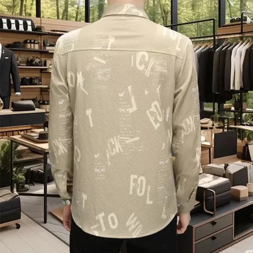 Cheap Louis Vuitton LV Shirts Long Sleeved For Men #1374941 Replica Wholesale [$56.00 USD] [ITEM#1374941] on Replica Louis Vuitton LV Shirts