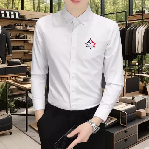 Louis Vuitton LV Shirts Long Sleeved For Men #1374943
