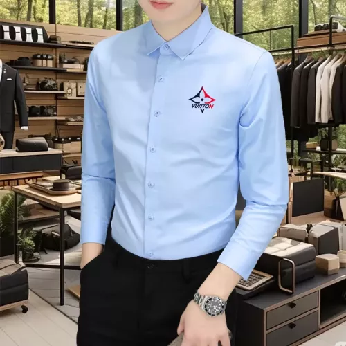 Louis Vuitton LV Shirts Long Sleeved For Men #1374944