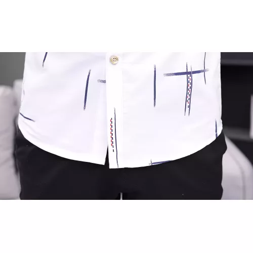 Cheap Louis Vuitton LV Shirts Long Sleeved For Men #1374946 Replica Wholesale [$56.00 USD] [ITEM#1374946] on Replica Louis Vuitton LV Shirts
