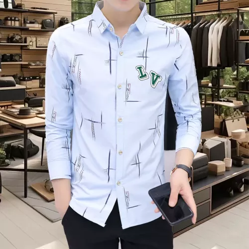 Louis Vuitton LV Shirts Long Sleeved For Men #1374947