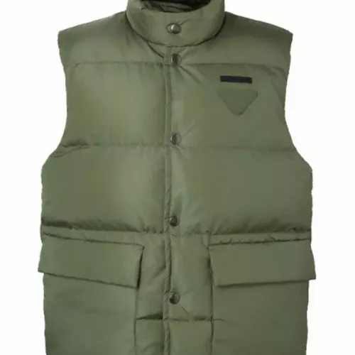 Prada Down Feather Coat Sleeveless For Unisex #1375143