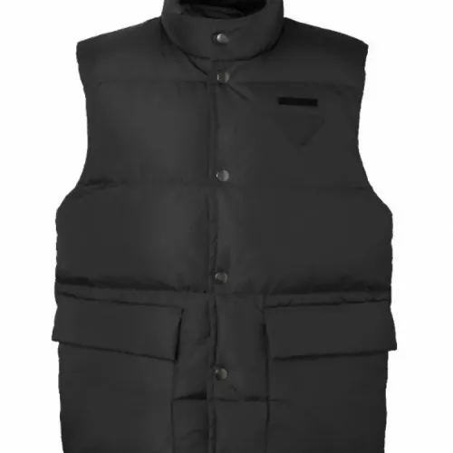 Prada Down Feather Coat Sleeveless For Unisex #1375144