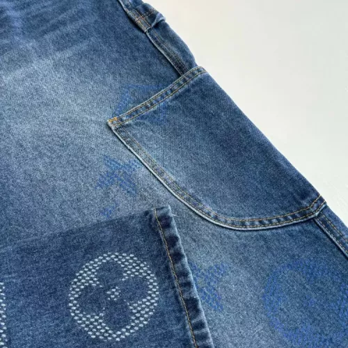 Cheap Louis Vuitton LV Jeans For Unisex #1375331 Replica Wholesale [$80.00 USD] [ITEM#1375331] on Replica Louis Vuitton LV Jeans