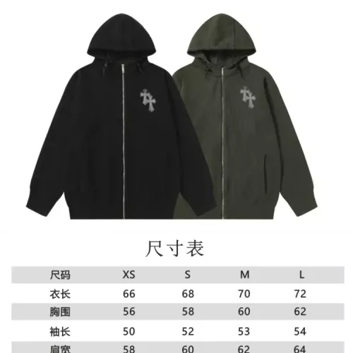 Cheap Chrome Hearts Jackets Long Sleeved For Unisex #1375354 Replica Wholesale [$72.00 USD] [ITEM#1375354] on Replica Chrome Hearts Jackets