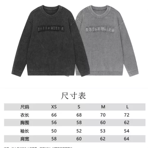 Cheap Balenciaga Sweaters Long Sleeved For Unisex #1375437 Replica Wholesale [$72.00 USD] [ITEM#1375437] on Replica Balenciaga Sweaters