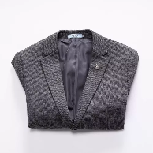 Cheap Prada Jackets Long Sleeved For Men #1375503 Replica Wholesale [$68.00 USD] [ITEM#1375503] on Replica Prada Jackets